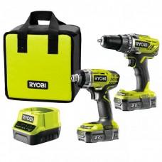 Аккумуляторный набор инструментов RYOBI R18DDID-220S (5133003577)