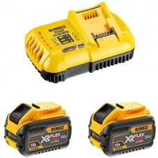 Set incarcator+2 acumulatoare DeWalt DCB118Y2