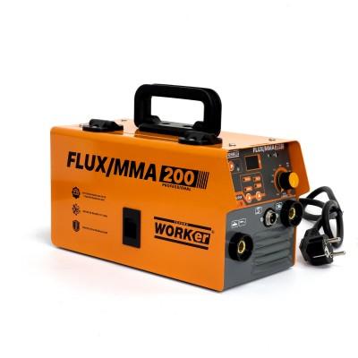 Aparat de sudura TechnoWorker VOR58720 Invertor FLUX/MMA 200