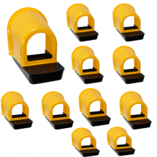 Cuibar gaini cu colector de oua Demetra Eco, 10 buc, set avantajos