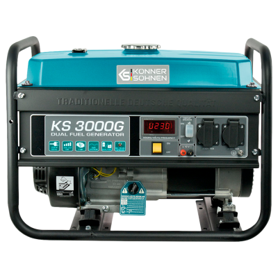 Generator electric Könner & Söhnen KS 3000G Gaz/Benzină AVR