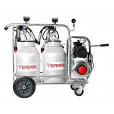Доильный аппарат Vepemir VSPA90S4AB385 (2 постa/2 бидона)