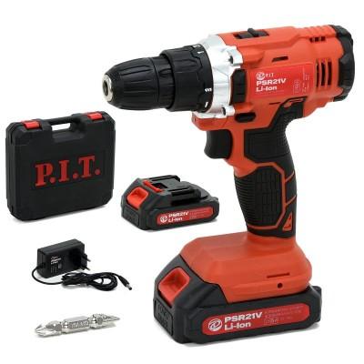 Шуруповерт аккумуляторный P.I.T. PSR21V