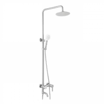 Baterie + coloana dus Mixxus NOX-009-J, Otel inoxidabil