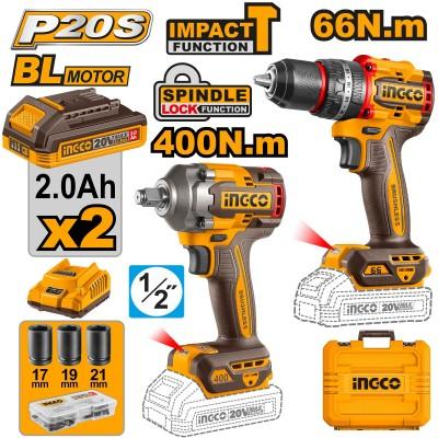 Set Ingco CKLI20275