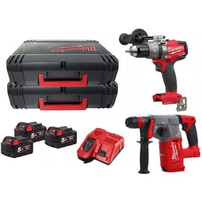 Set de scule Milwaukee M18ONEPP2F-503X
