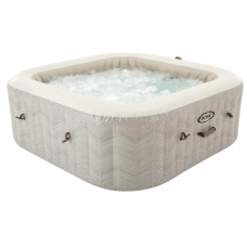 Надувной СПА джакузи Chevron Deluxe Square Bubble 193х71см, 1098Л
