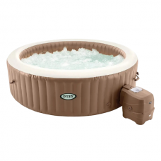 Надувной СПА джакузи Sahara Tan Round Bubble Spa 236х71см, 1339Л