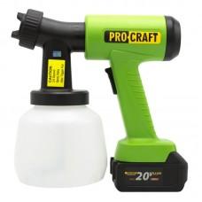Pulverizator și suflantă Procraft PSE22 (fără baterie și încărcător)