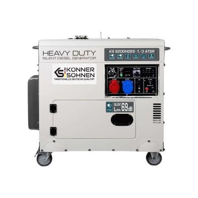 Generator pe motorina Konner & Sohnen KS 9200HDES-1/3 ATSR (EURO V)
