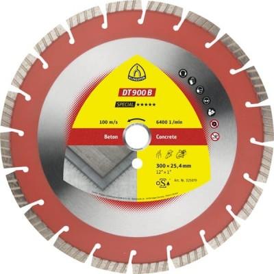 Диск алмазный 350×3,0×25,4 мм Klingspor DT 900 B Special  (7506378) 