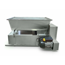 Zdrobitor de struguri electric cu desciorchinător și șnec Enoitalia Eno-15M Total Inox