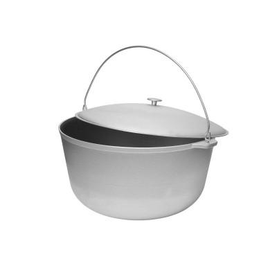 Ceaun tuci aluminiu alimentar cu capac Rotor 40 litri