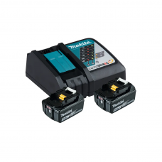 Încărcător + 2 acumulatoare 197570-9 2 x 5 Ah 18 V Li-Ion Makita
