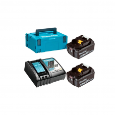 Set încărcător + 2 acumulatoare Makita 198116-4 2 x 6 Ah 18 V li-Ion