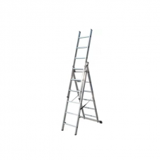 Scară cu 3 tronsoane Elkop VHR TK 3 x 6 trepte