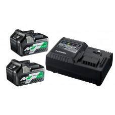Набор 2 аккум.зарядка Li-Ion 18/36V/2.5Ah/5Ah Hikoki UC18YSL3WEZ