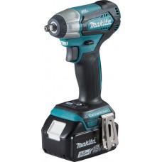 Cheie de strans cu impact  cu 2 acumulatori Makita DTW180RFE