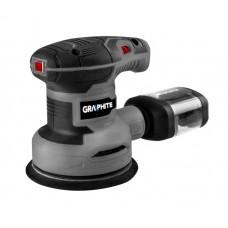 Эксцентриковая шлифмашина 300Вт, 125мм Graphite 59G348