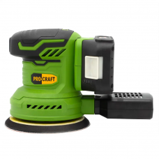 Șlefuitor orbital fără fir Procraft PX20BL