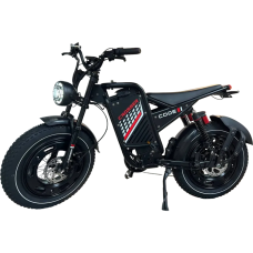 Bicicletă electrică Crosser E-Code Black