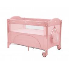 Pătuț pliabil Kikka Boo Milky Way Pink 2023 2 Levels (31003010113)