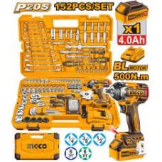 Набор голово Ingco HKTS38221