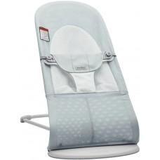 Șezlong pentru bebeluși BabyBjorn Balance Soft Silver/White Mesh (005129A)