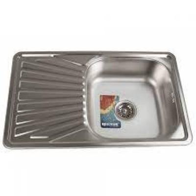 Chiuveta de bucatarie din inox Mixxus, Z7848-08-180MD, 78cm x 48cm