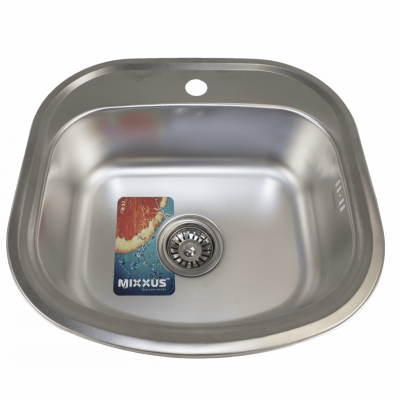 Chiuveta de bucatarie din inox Mixxus, Z4947-08-180MD, 49cm x 47cm