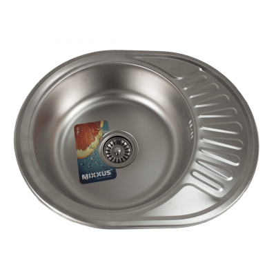 Chiuveta de bucatarie din inox Mixxus, Z5745-06-160MD, 57cm x 45cm