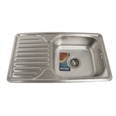 Chiuveta de bucatarie din inox Mixxus, Z7642-08-180E, 76cm x 42cm