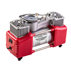 Компрессор металлический Raider RD-AC14, 2 цилиндра, с принадлежностями