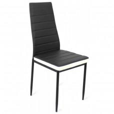 Scaun Deco D-117 Black\White Scaun Deco D-117 Black\White