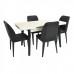 Masă pentru bucătărie Deco MG-A03 Black Leg