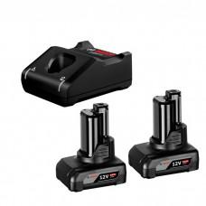 Set acumulatori Bosch GAL 12V-40+2*GBA 6.0Ah (1600A01B20)