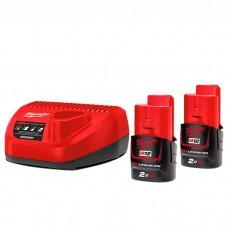 Set acumulatori Milwaukee M12NRG-202 (4933459209)