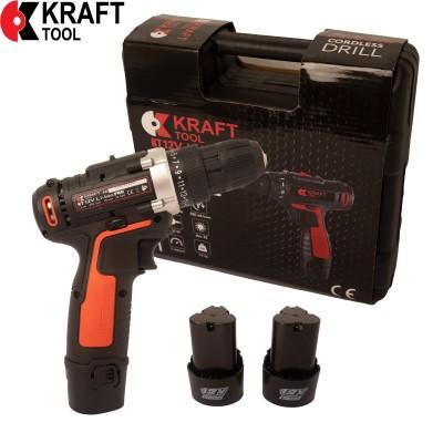 Mașină de înșurubat KraftTool KT12V PRO Li-Ion
