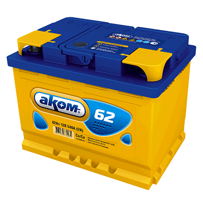 Baterie auto Akom EFB 6СТ-62VL