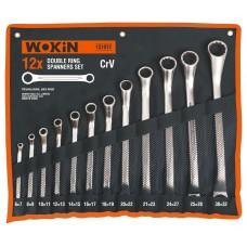 Set de chei tubulare 12 buc Wokin 151012