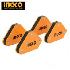 Dispozitiv magnetic pentru sudura set 4buc INGCO AMWH4001