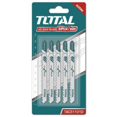 Lama fierestrau set 5 buc 75mm Total TAC51101D