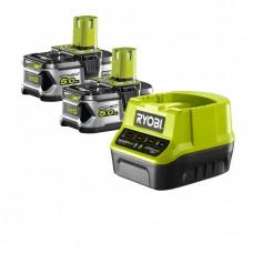 Аккумулятор 2шт + зарядное устройство Ryobi RC18120-250 (5133003364)