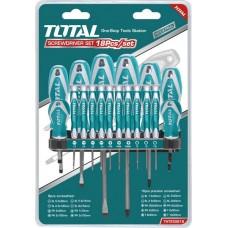 Набор отверток Total THT250618 (18 шт)
