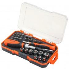 Set de duze de capăt și mușcă 42 buc 1/4" Wokin 206842