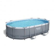 Piscina Power Steel Oval 488x305x107cm, 10949L, carcas metal