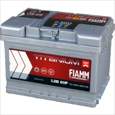 Аккумулятор Fiamm - 7905149-7903781 L2B 60+ L2B W Titan PL EK41 P+(600 A)