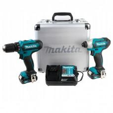 Set mașini cu acumulatori Makita CLX224X