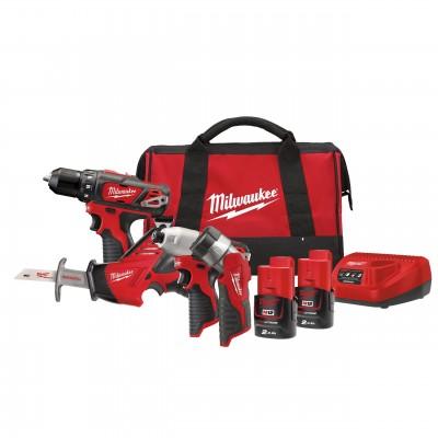Набор Milwaukee M12BPP4A-202B (4933441240)