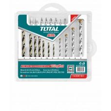 Set de burghie pentru metal Total TACSDB1901